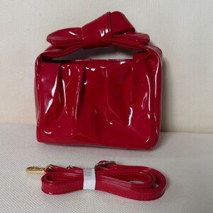 Anthropologie Red Mini Bag